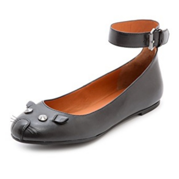 Marc By Marc Jacobs Shoes - Marc Jacobs Mouse Ankle Strap Ballerina Flats 6.5